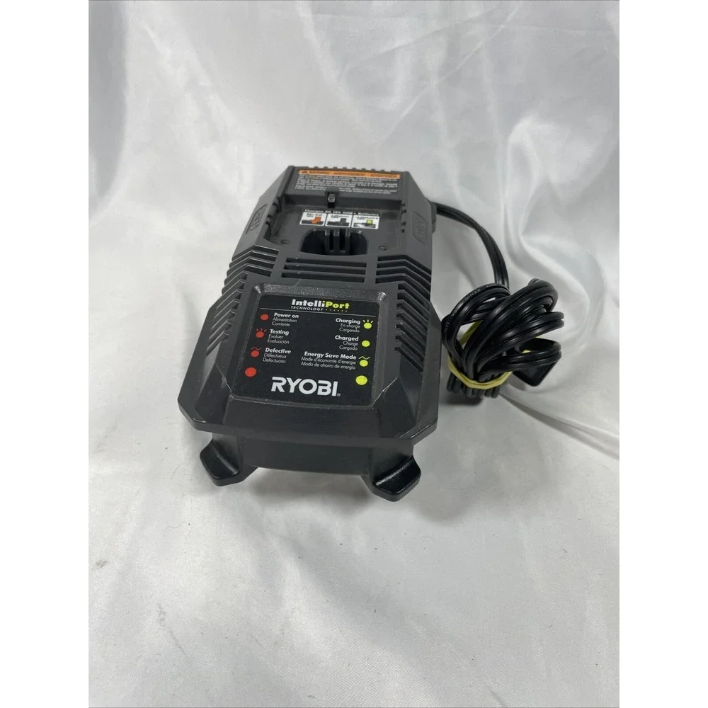 Ryobi One+ P118 18V NiCd Lithium Ion Battery Charger Power Tool Charging Dock